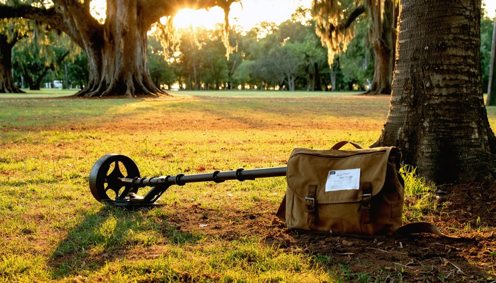 metal detecting permit rules