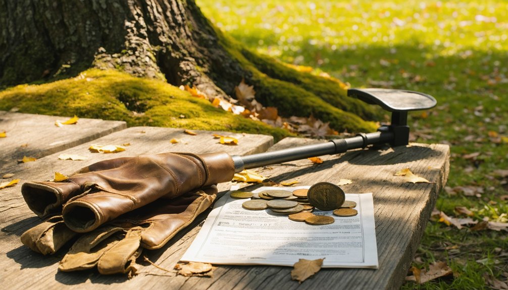 metal detecting permit rules