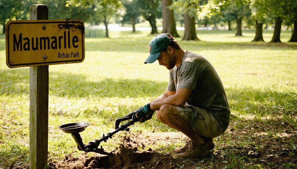 metal detecting permit rules