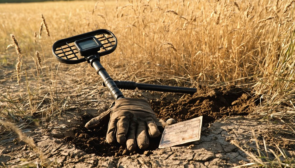 metal detecting permits and rules