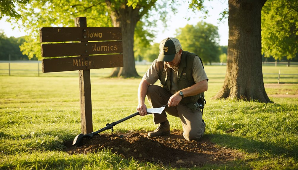 metal detecting permits regulations