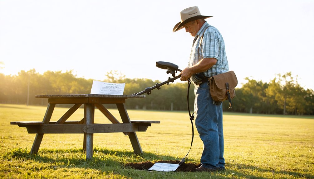 metal detecting permits regulations