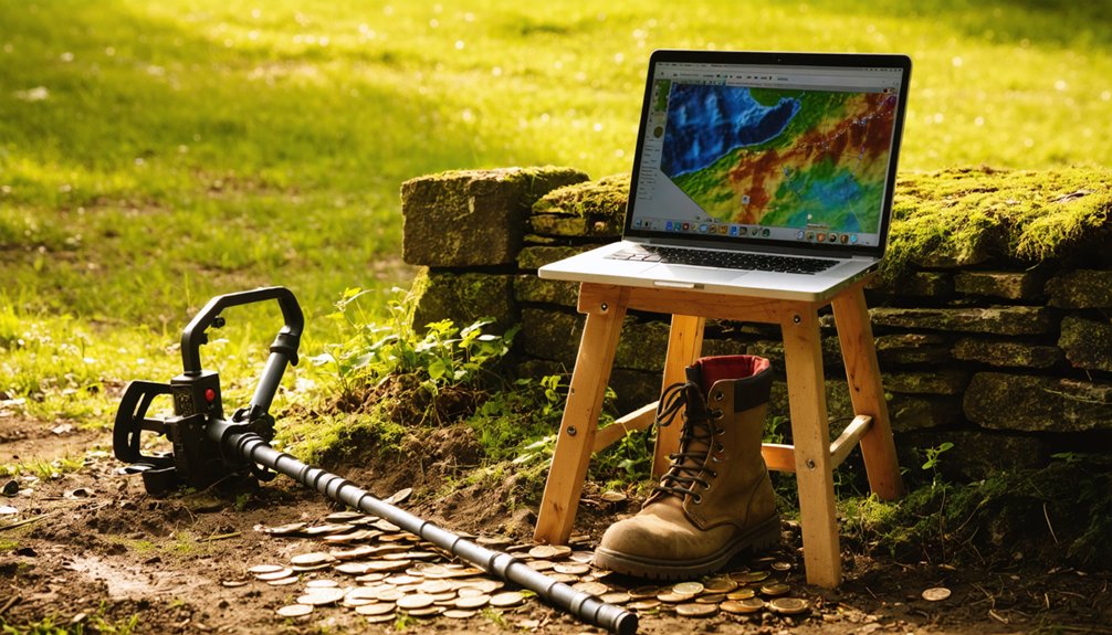 metal detecting prediction software