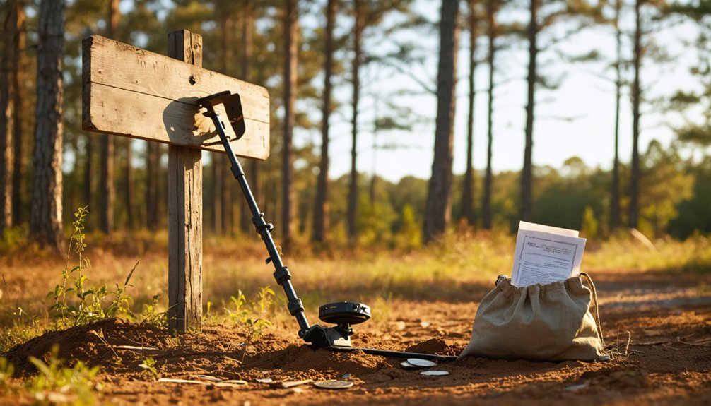 metal detecting regulations alabama