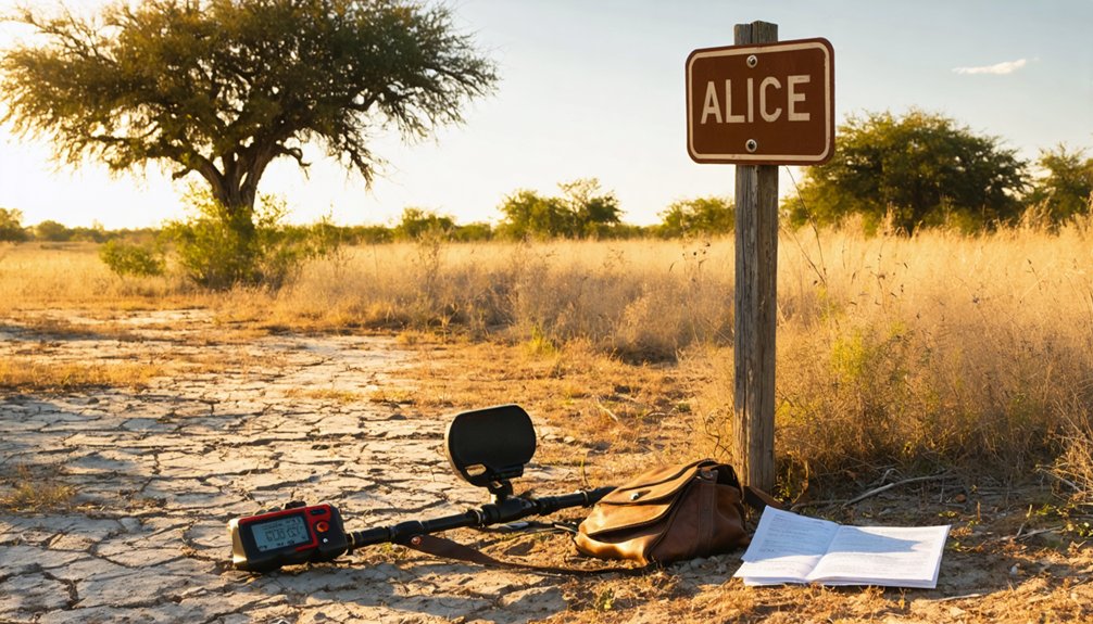 metal detecting regulations alice