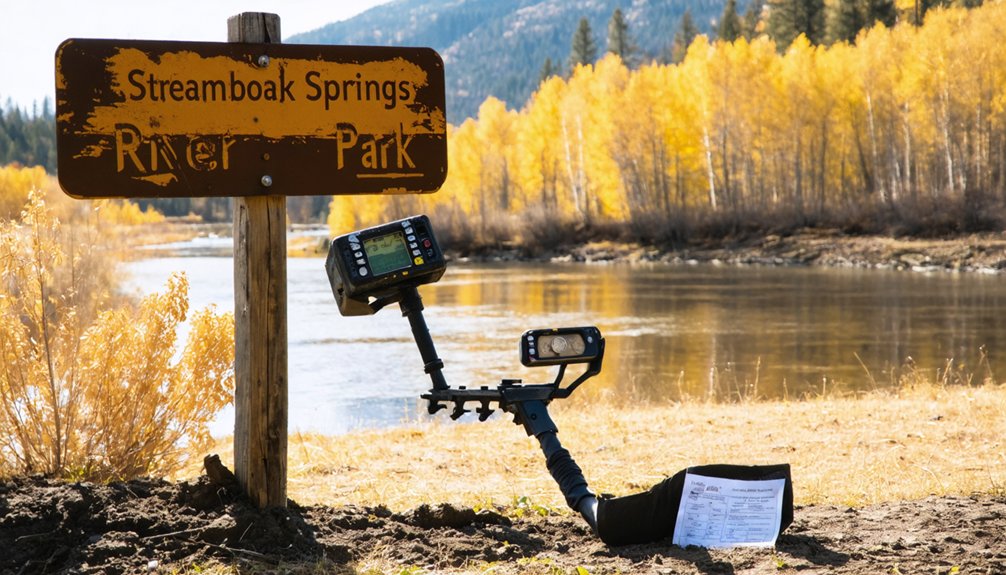 metal detecting regulations colorado