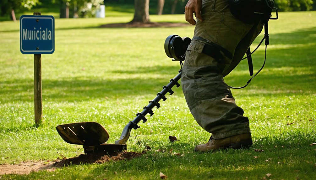 metal detecting regulations eastlake