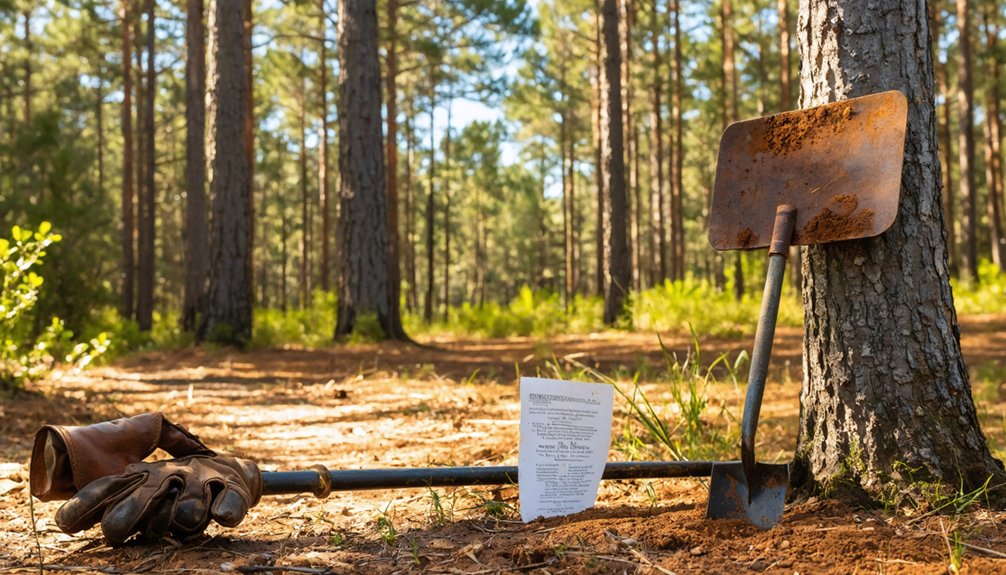 metal detecting regulations ellisville