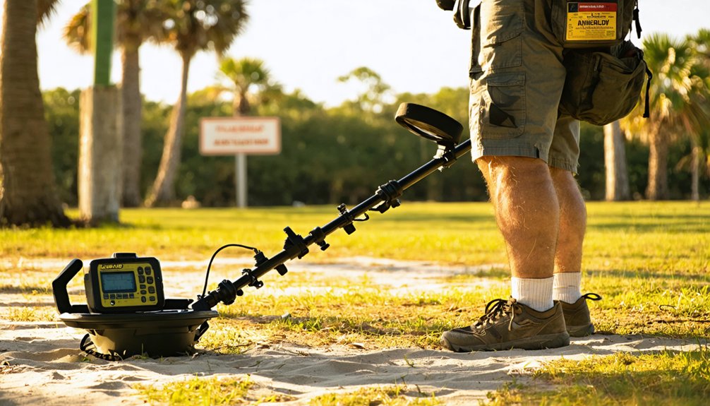 metal detecting regulations florida