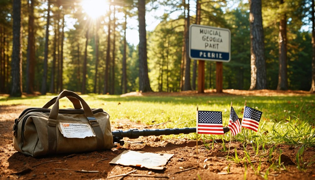 metal detecting regulations georgia