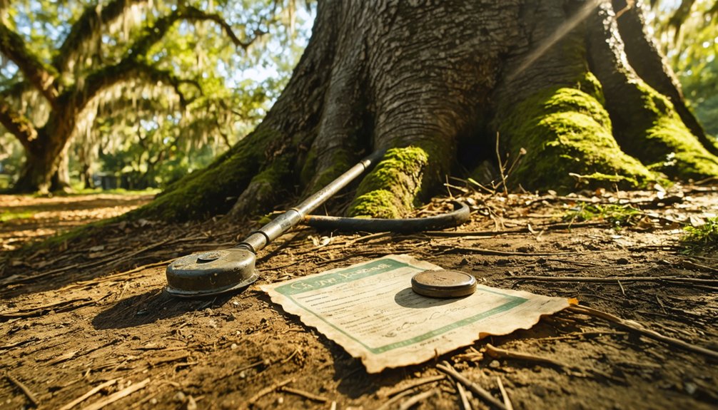 metal detecting regulations greenwood