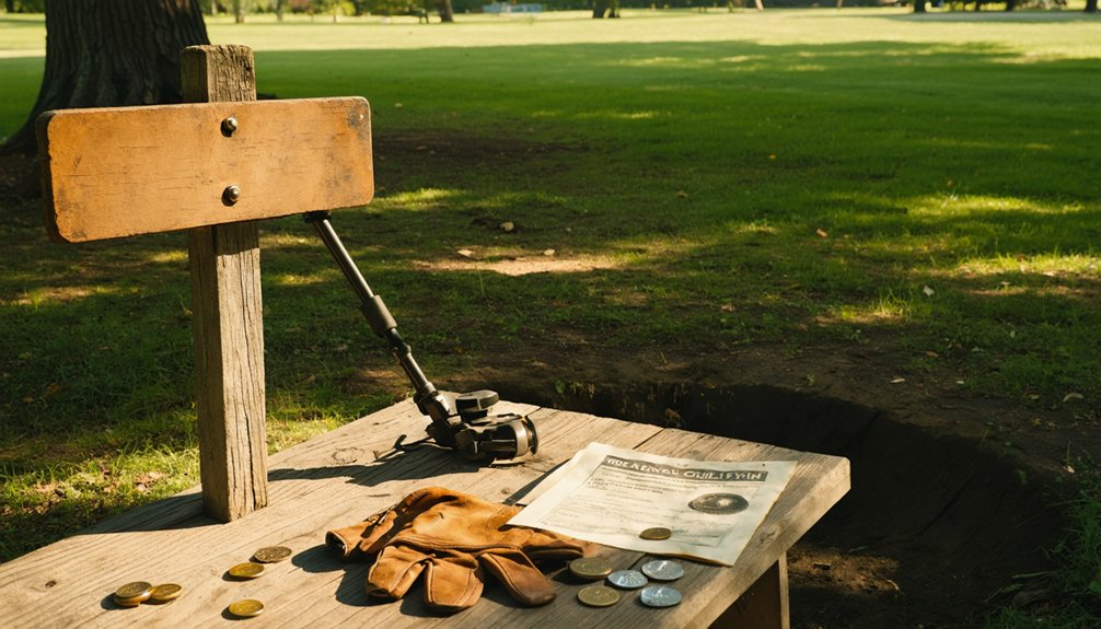 metal detecting regulations griffith