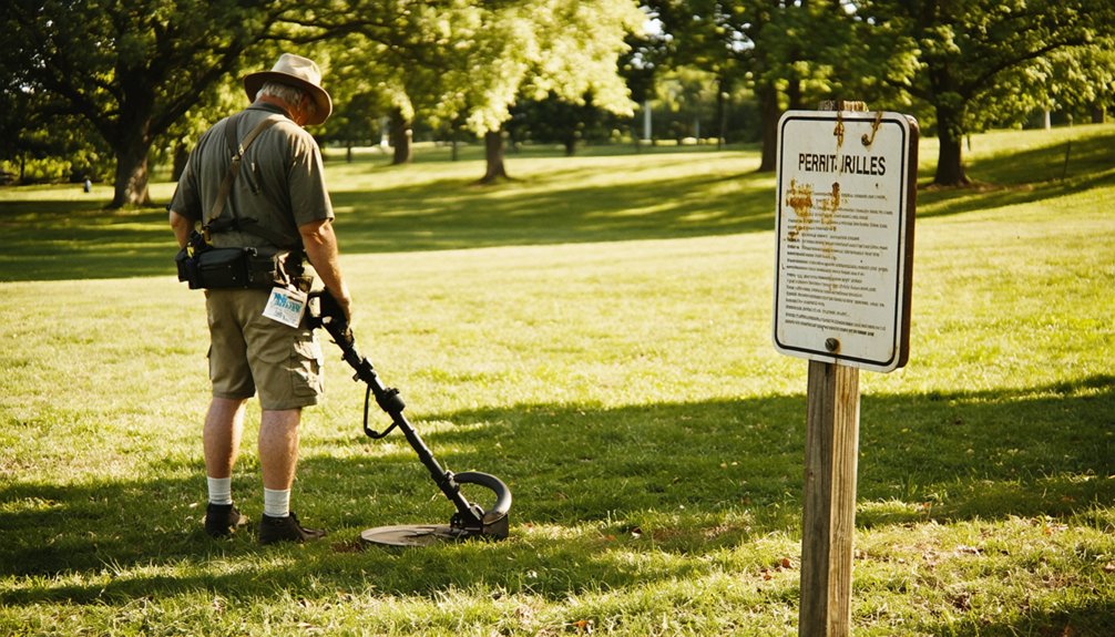 metal detecting regulations illinois