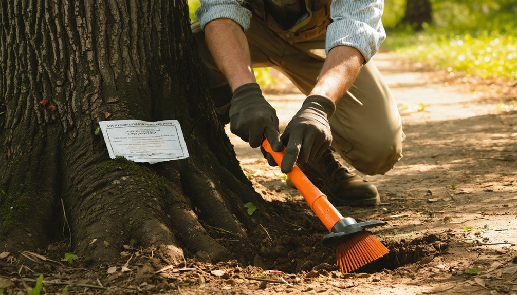 metal detecting regulations in mint hill