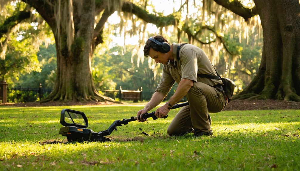 metal detecting regulations louisiana