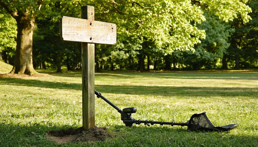 metal detecting regulations manchester