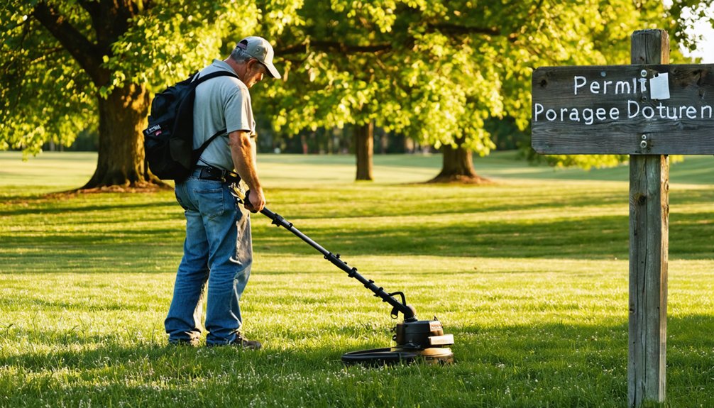 metal detecting regulations michigan