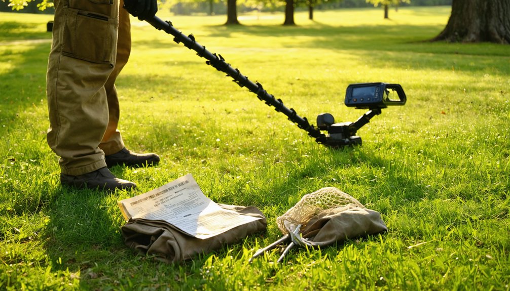 metal detecting regulations minnesota