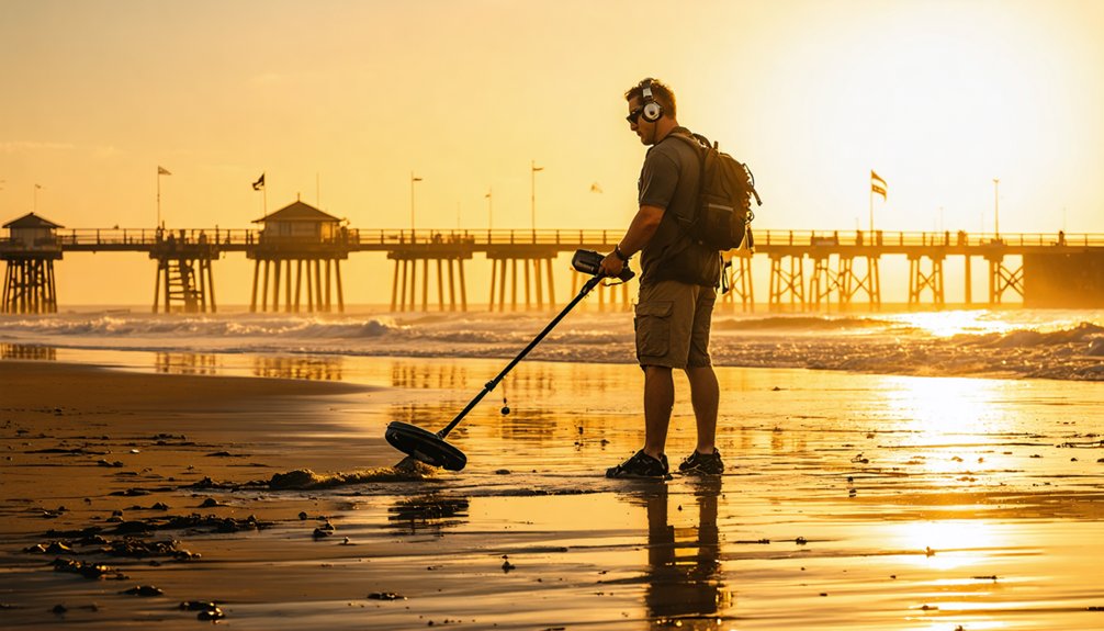 metal detecting regulations newport