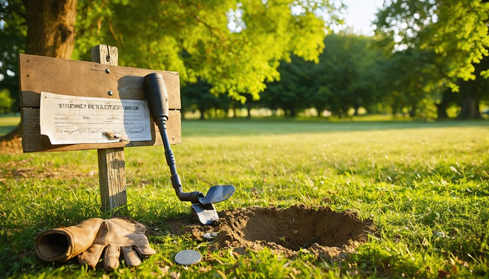 metal detecting regulations ohio