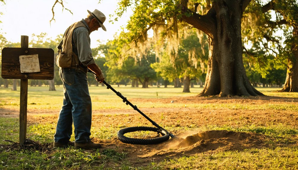 metal detecting regulations oklahoma