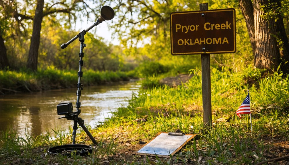 metal detecting regulations oklahoma