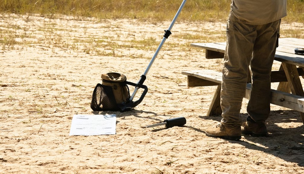 metal detecting regulations portland