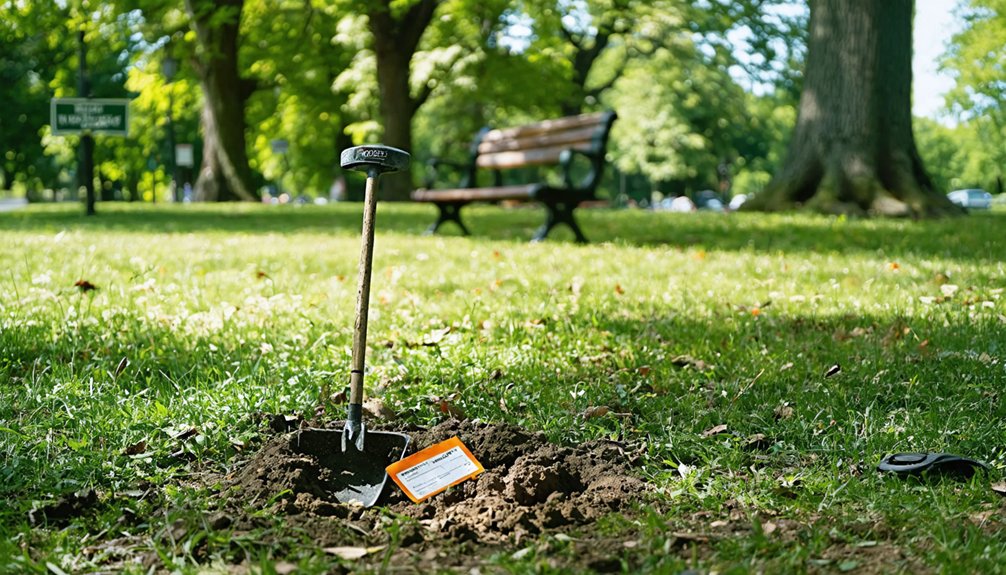 metal detecting regulations rochester