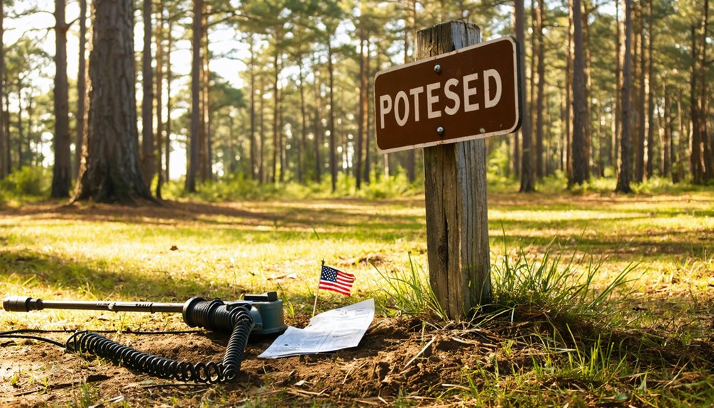 metal detecting regulations south carolina