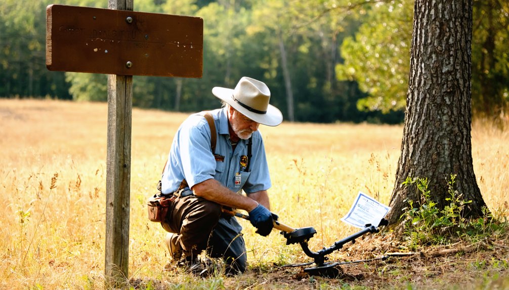 metal detecting regulations tennessee