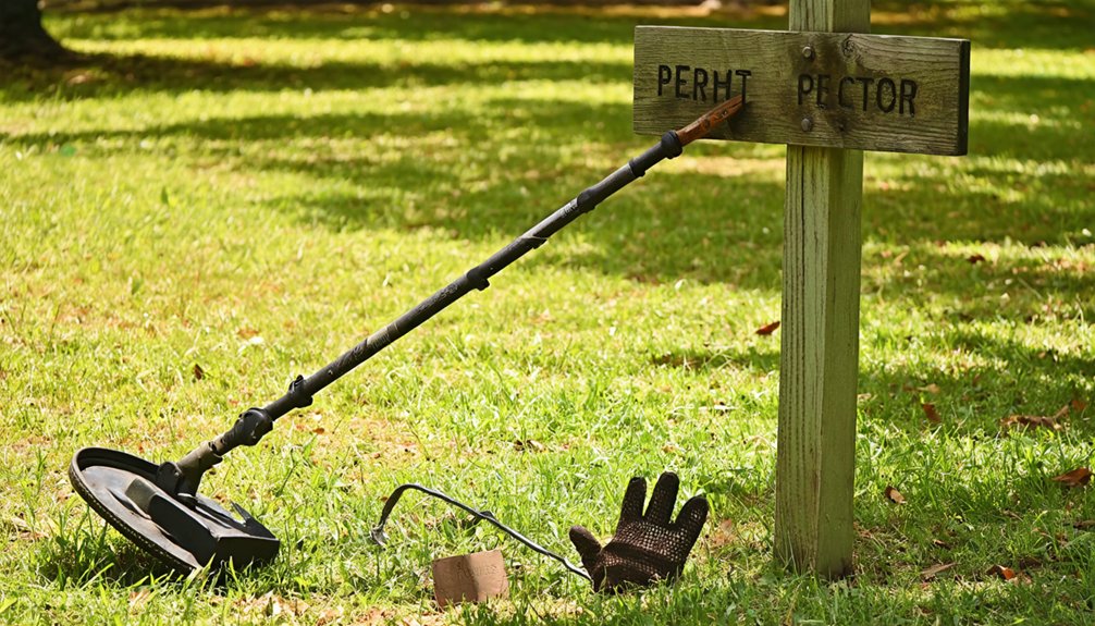 metal detecting regulations texas