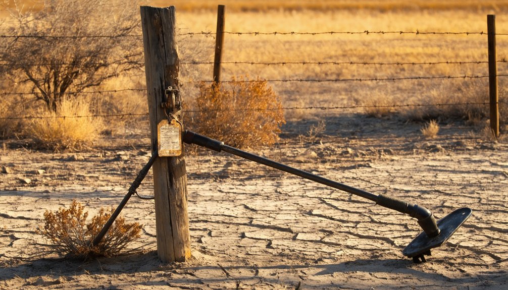 metal detecting regulations texas