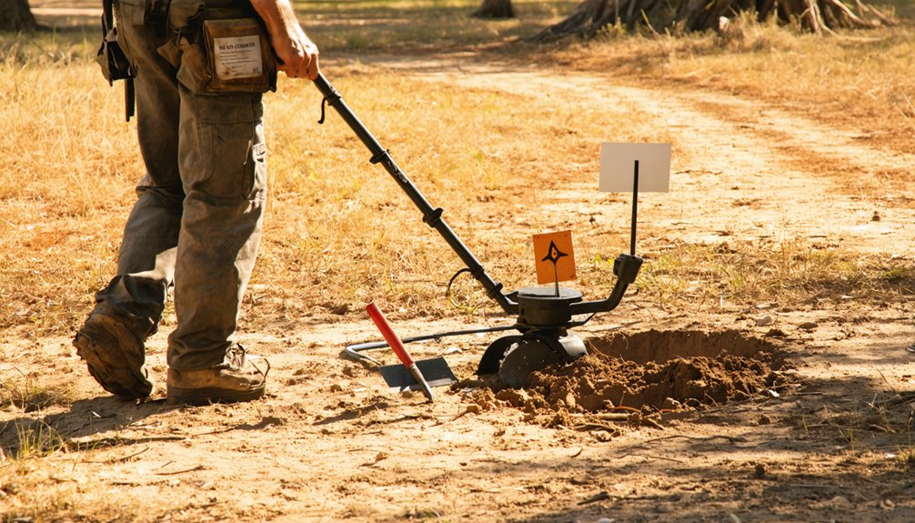 metal detecting regulations texas