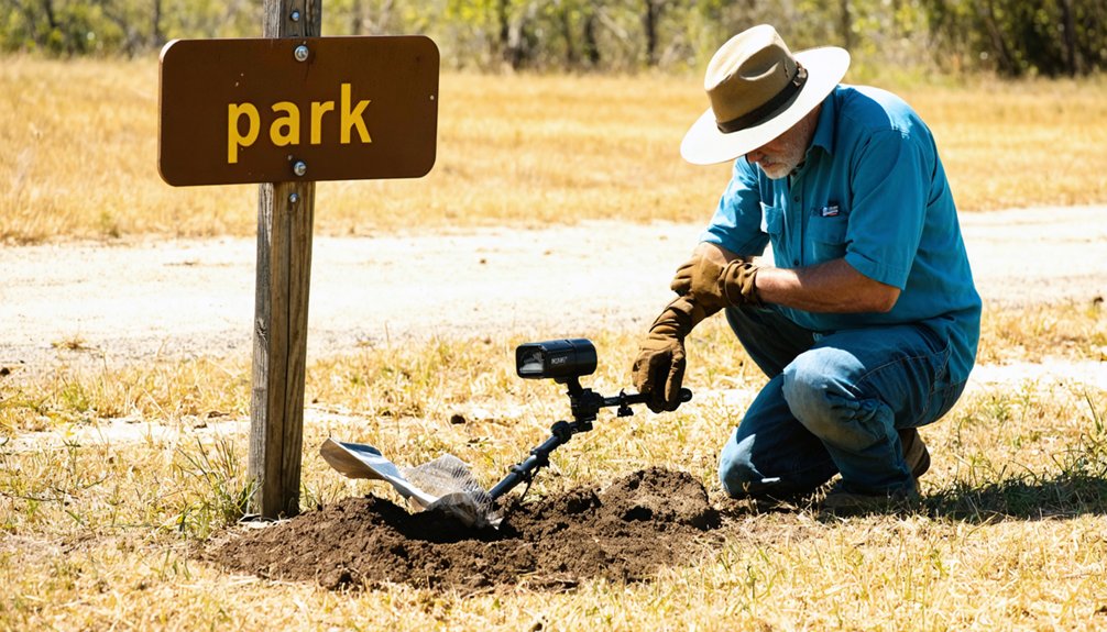 metal detecting regulations victoria