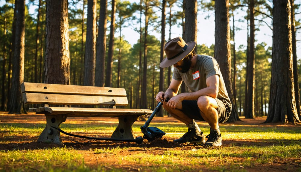 metal detecting regulations walkertown