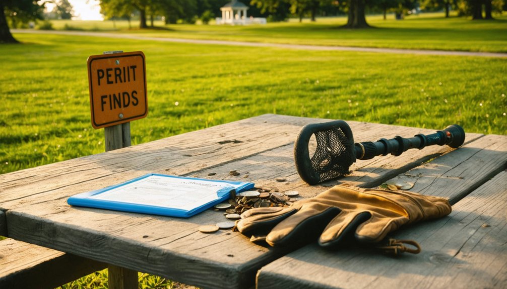 metal detecting regulations west jefferson