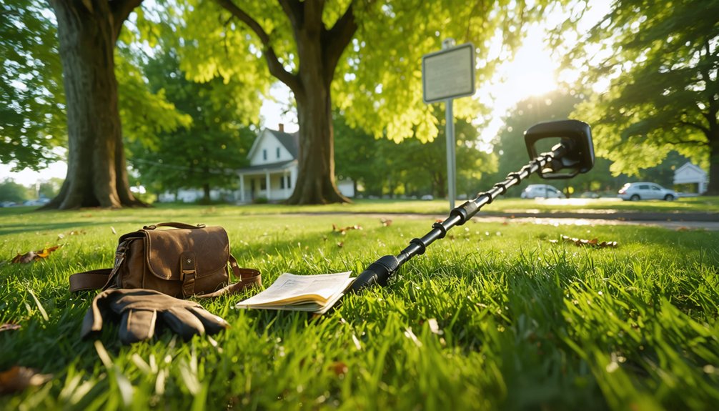 metal detecting regulations westland