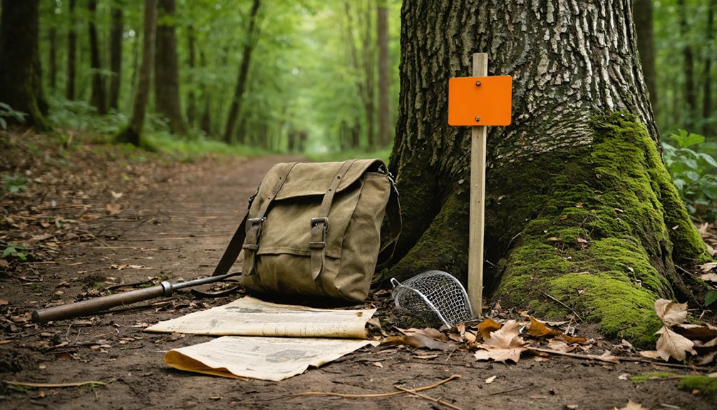 metal detecting rules and permits
