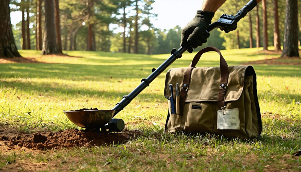 metal detecting rules georgia