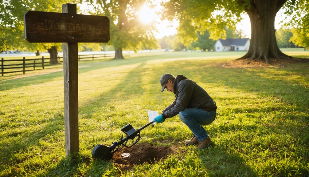metal detecting rules indiana
