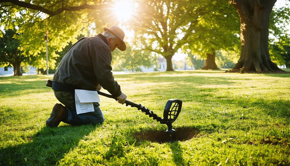 metal detecting rules indiana