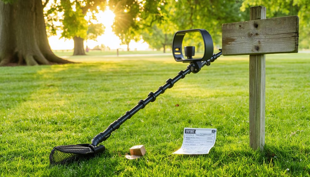 metal detecting rules iowa