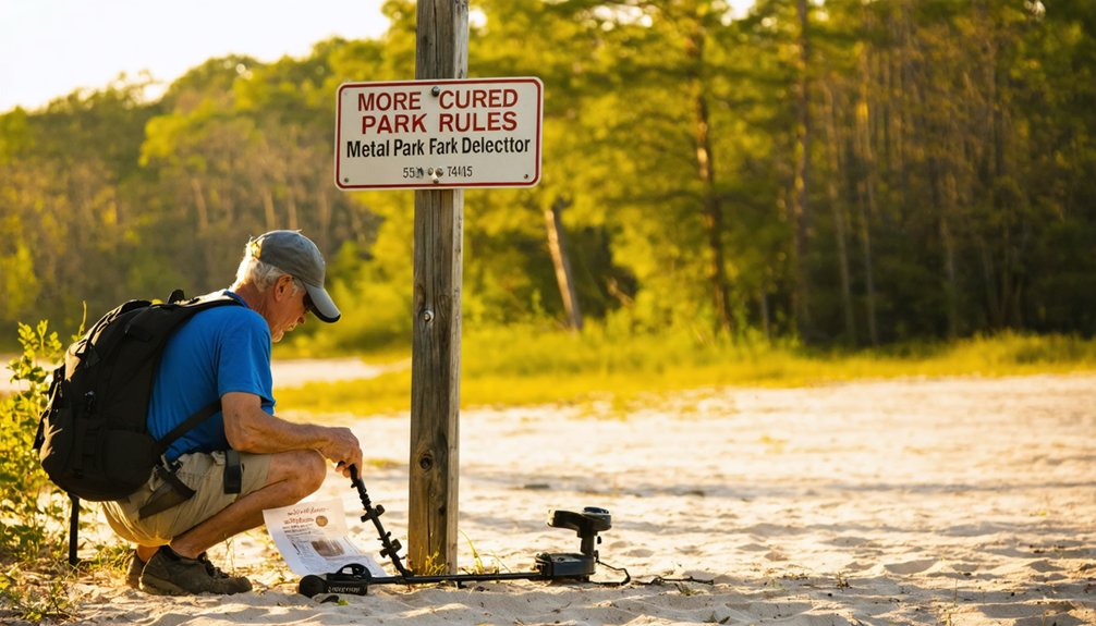 metal detecting rules missouri