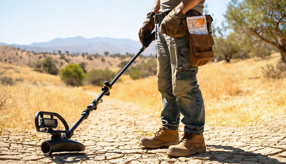 metal detecting rules perris