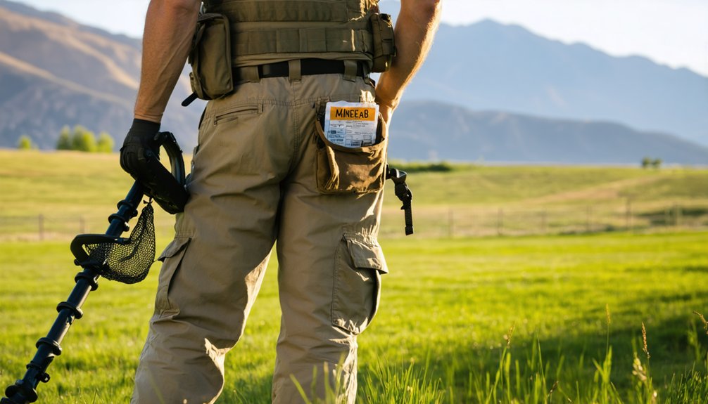 metal detecting rules utah