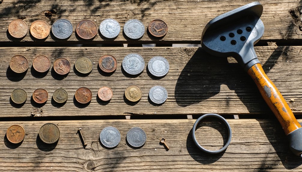 metal detecting target clues