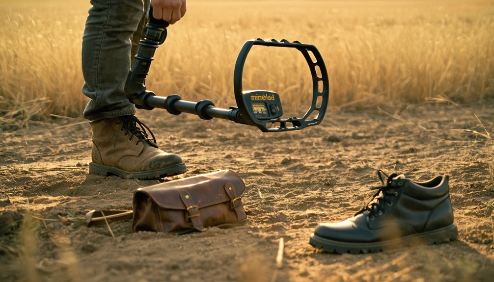 metal detecting with minelab
