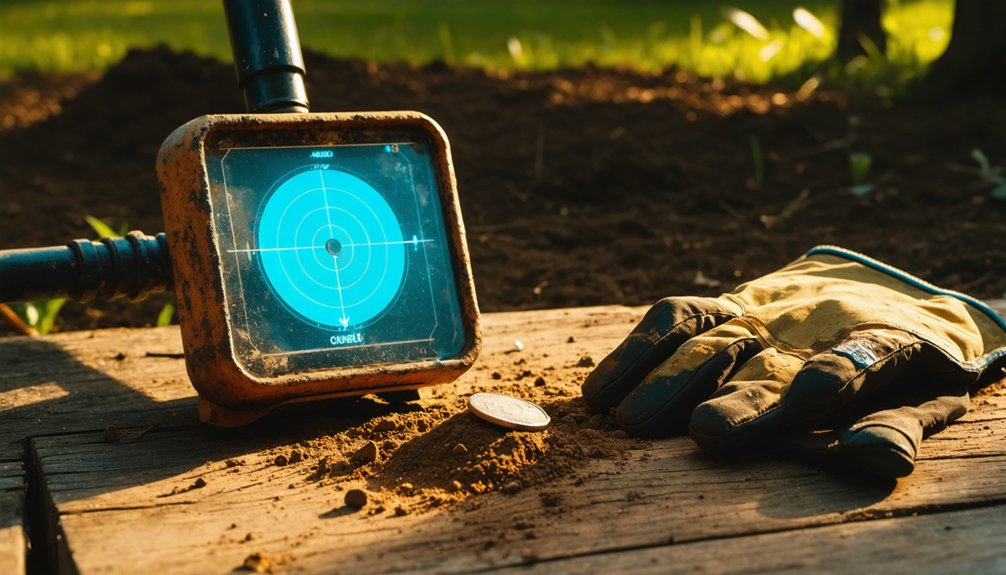 metal detection target analysis