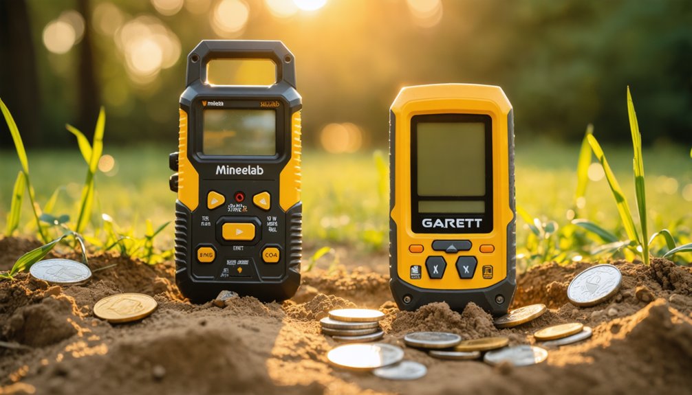 metal detector brand comparison