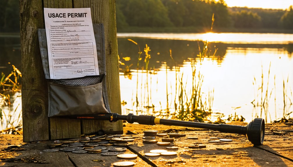 metal detector permit requirements